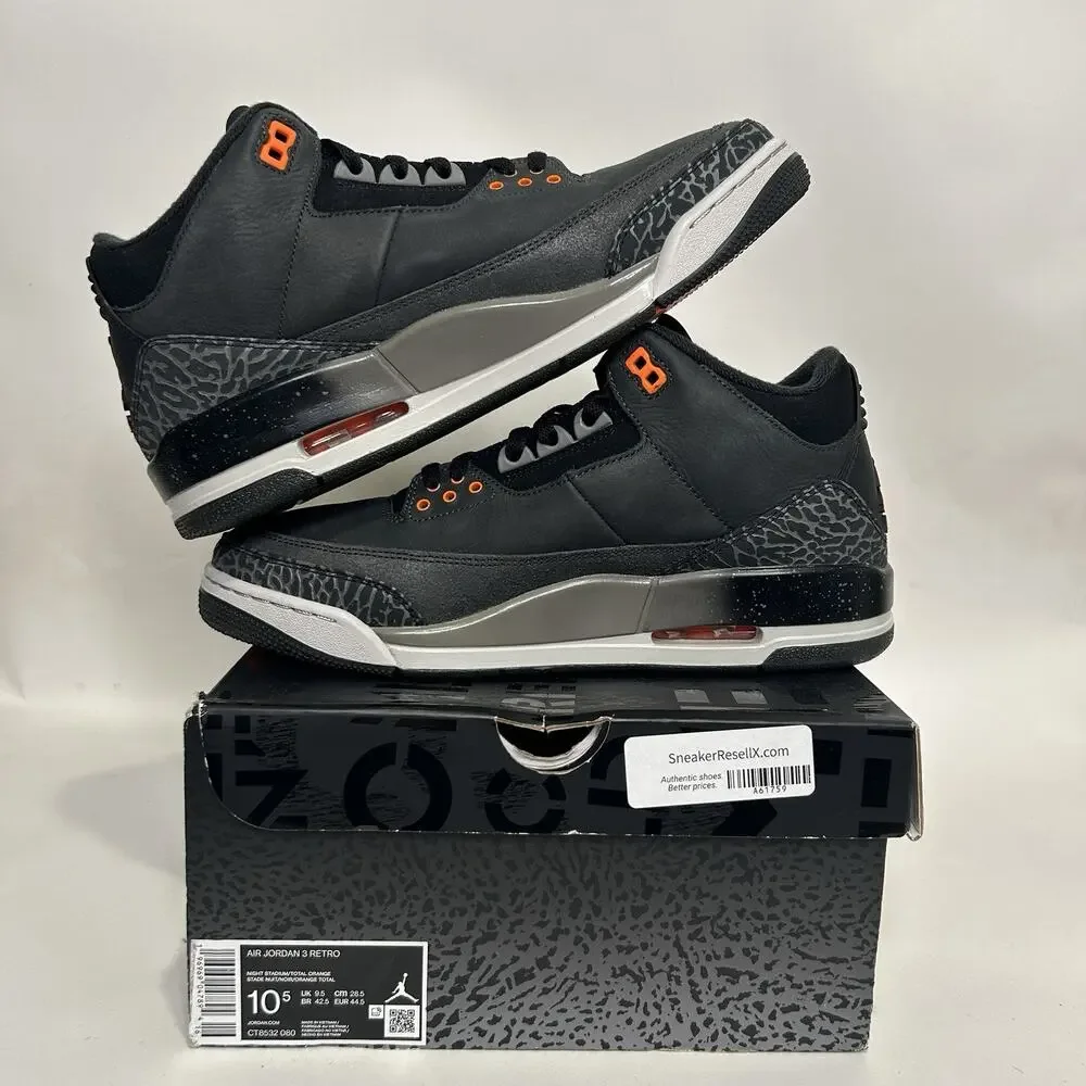 Nike Air Jordan 3 Retro “Fear Pack” 2023